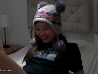 1st double penetration for busty asian teen